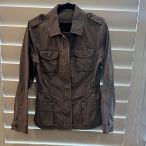 Banana Republic Grey Utility Jacket